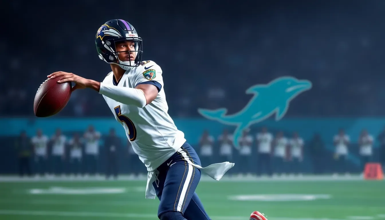 Ravens arrasan a Dolphins y Lamar Jackson vuelve para deslumbrar en su tercer triunfo consecutivo