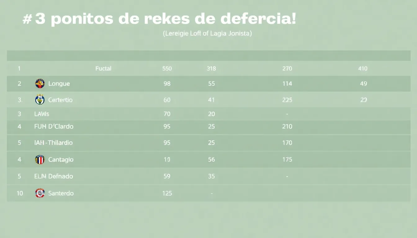 ¡3 puntos de diferencia! Así quedó la Tabla General de LaLiga tras la Jornada 12