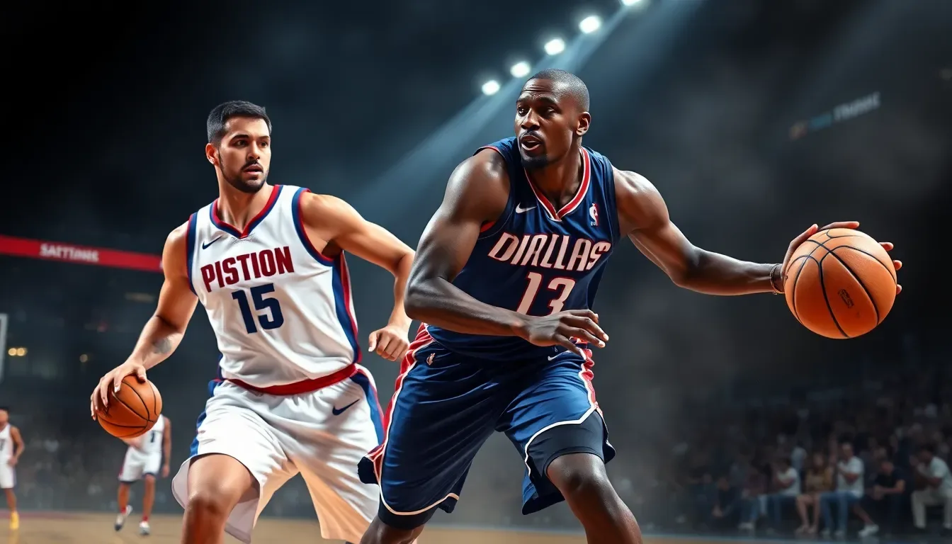 Los Detroit Pistons aplastan a los Dallas Mavericks en un emocionante duelo en México que no te puedes perder