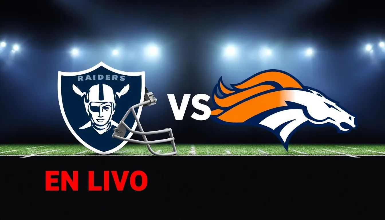 Raiders vs. Broncos EN VIVO: ¿A qué hora y dónde ver juego HOY Thursday Night Football Semana 10 NFL 2025?