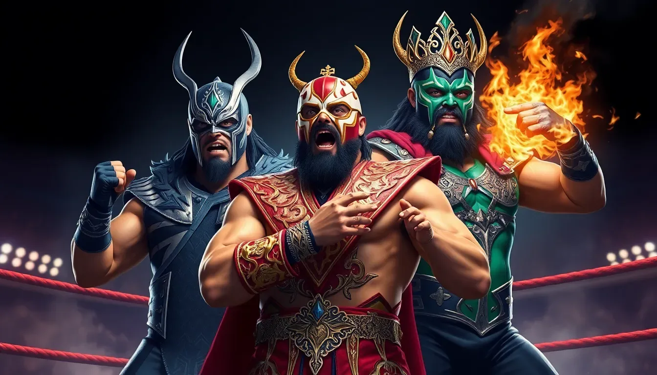 ¡Regresan los Lucha Brothers! Penta y Rey Fénix lucharán con Dominik Mysterio y El Grande Americano en Guerra de Titanes