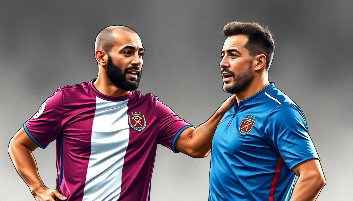 ¡Calma, son equipo! Paco Jémez, ex del Cruz Azul, protagoniza pelea con entrenador del West Ham