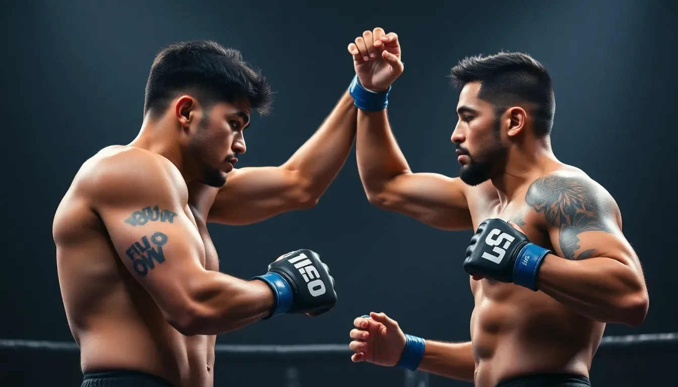 Brandon Moreno y Lone'er Kavanagh cumplen en la báscula previo a UFC Fight Night México