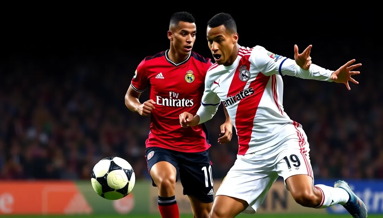 Con polémica y un penal de Mbappé, Real Madrid sufre para vencer al Rayo Vallecano