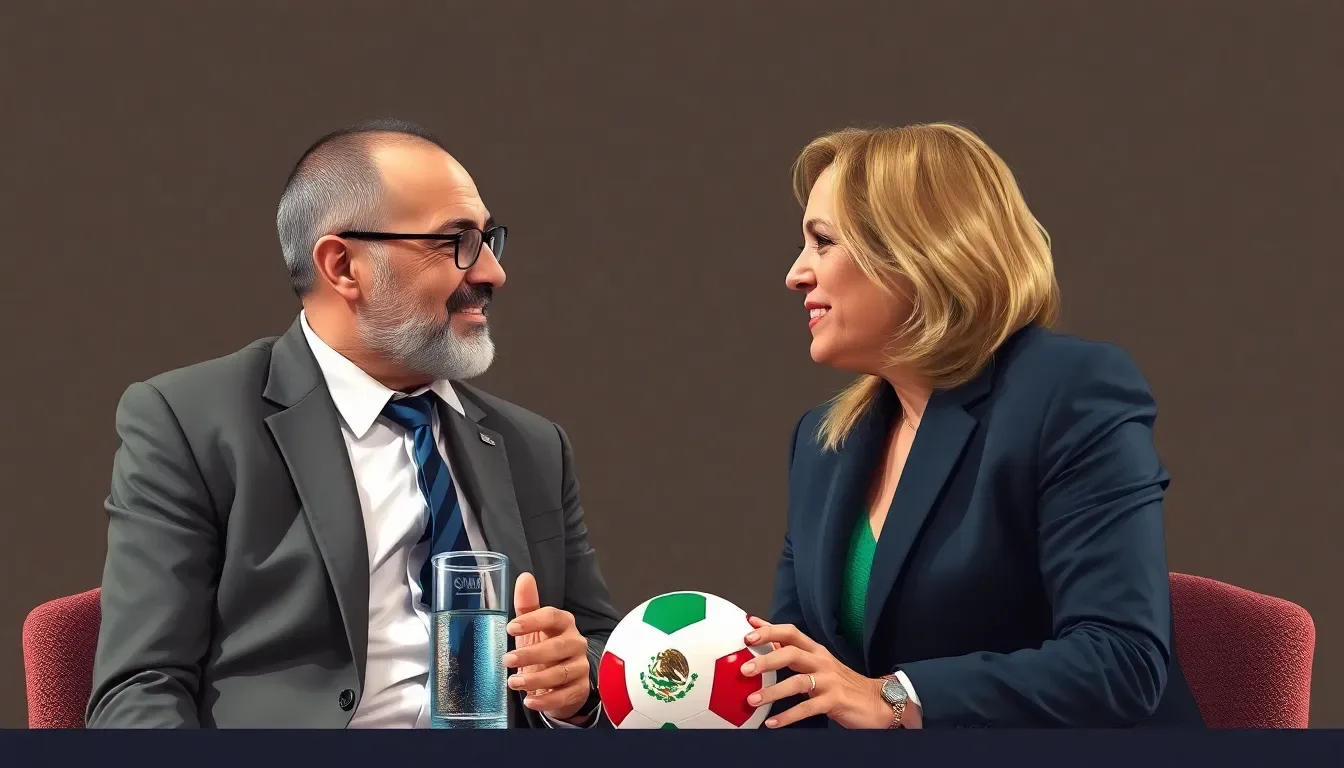 ¿Hay confianza? Gianni Infantino y Claudia Sheinbaum conversaron tras los problemas que hubo en México