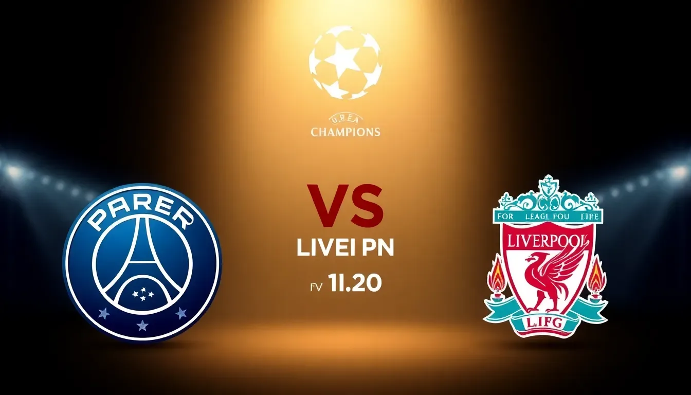 PSG vs. Liverpool: ¿A qué hora y dónde ver EN VIVO Cuartos de Final Ida de Champions League 2026 HOY?